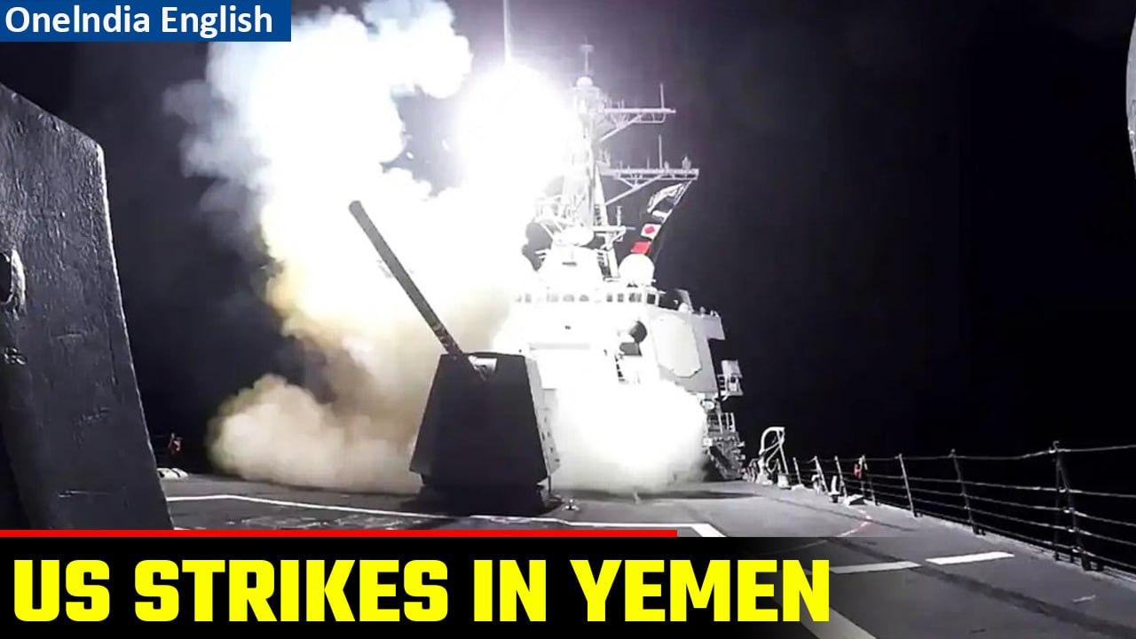 Middle East crisis: U.S carries out fresh strikes against five missiles in Yemen | Oneindia News