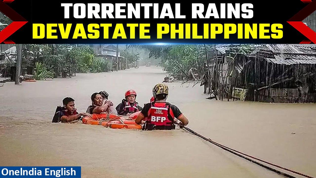 Philippines rains: Floods, landslides claim the lives of at least 20 in southern region | Oneindia