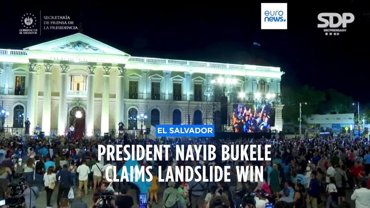 El Salvador's Nayib Bukele heads for reelection as president