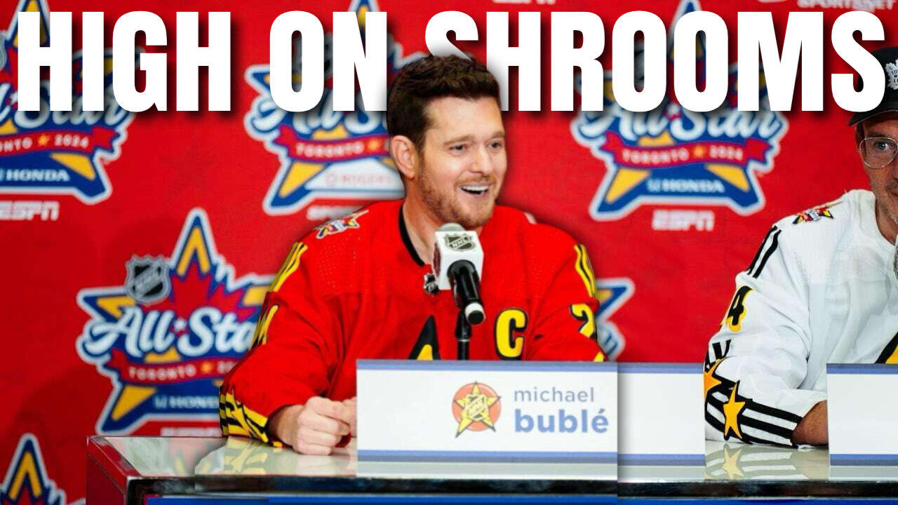 Michael Bublé Admits He Was High on Mushrooms at NHL All-Star - Bubba the Love Sponge® Show | 2/5/24