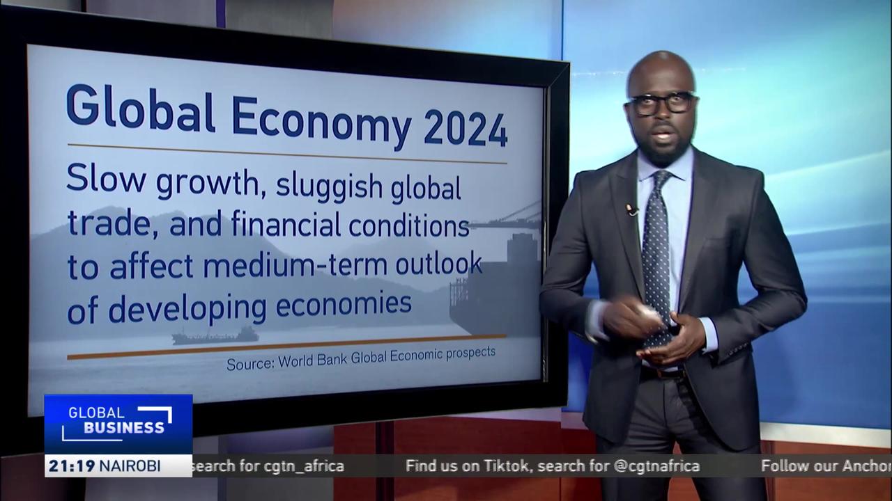 World Bank sees signs of slowest half-decade global economy growth in 30 years.