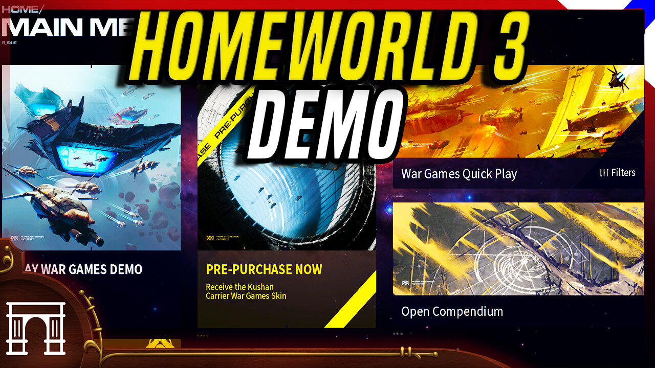 Homeworld 3 War Games Demo!