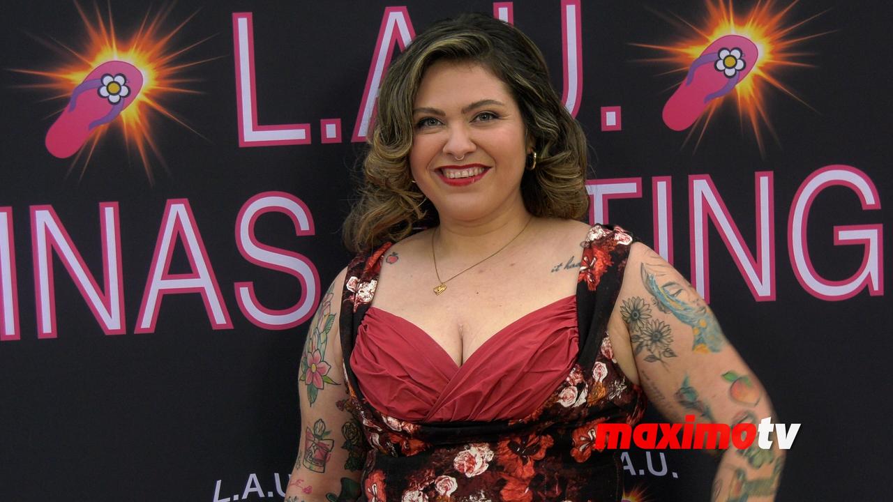 Malerie Magallanes 'Latinas Acting Up 1st Annual Winter Soirée' Pink Carpet