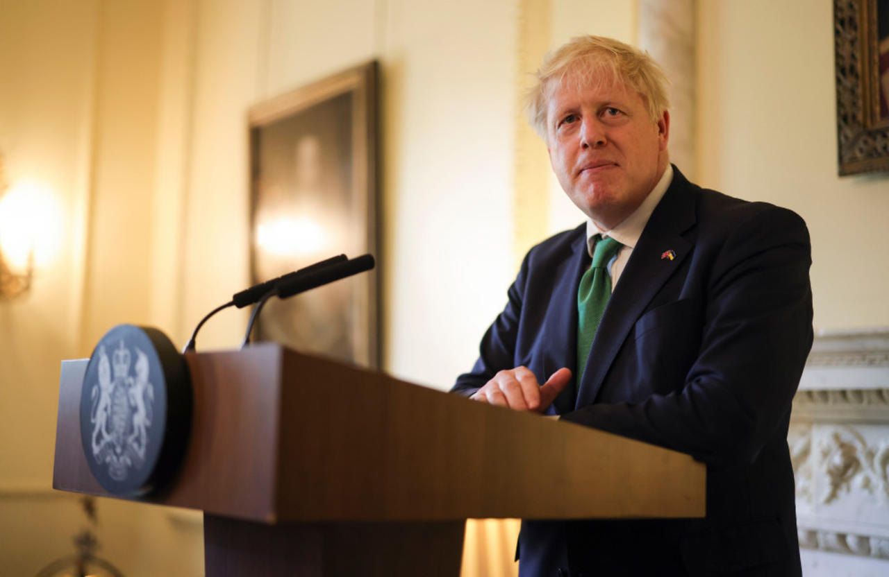 Boris Johnson has wished King Charles a 'speedy recovery'