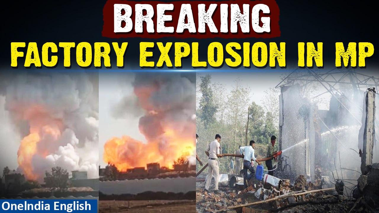 Breaking News: Explosion at Firecracker Factory in MP's Harda | Several Trapped | Oneindia News