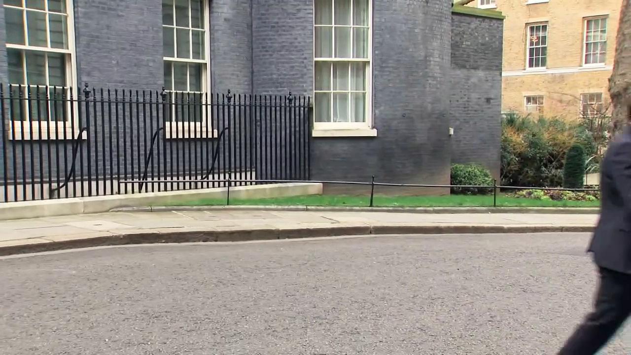 Ministers leave No 10 following Cabinet meeting