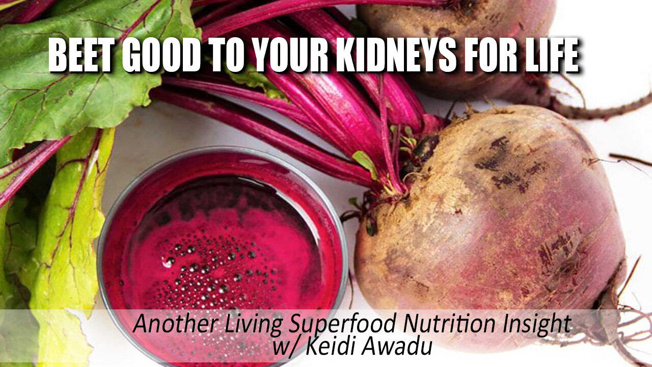Beet Good to Your Kidneys for Life One News Page VIDEO