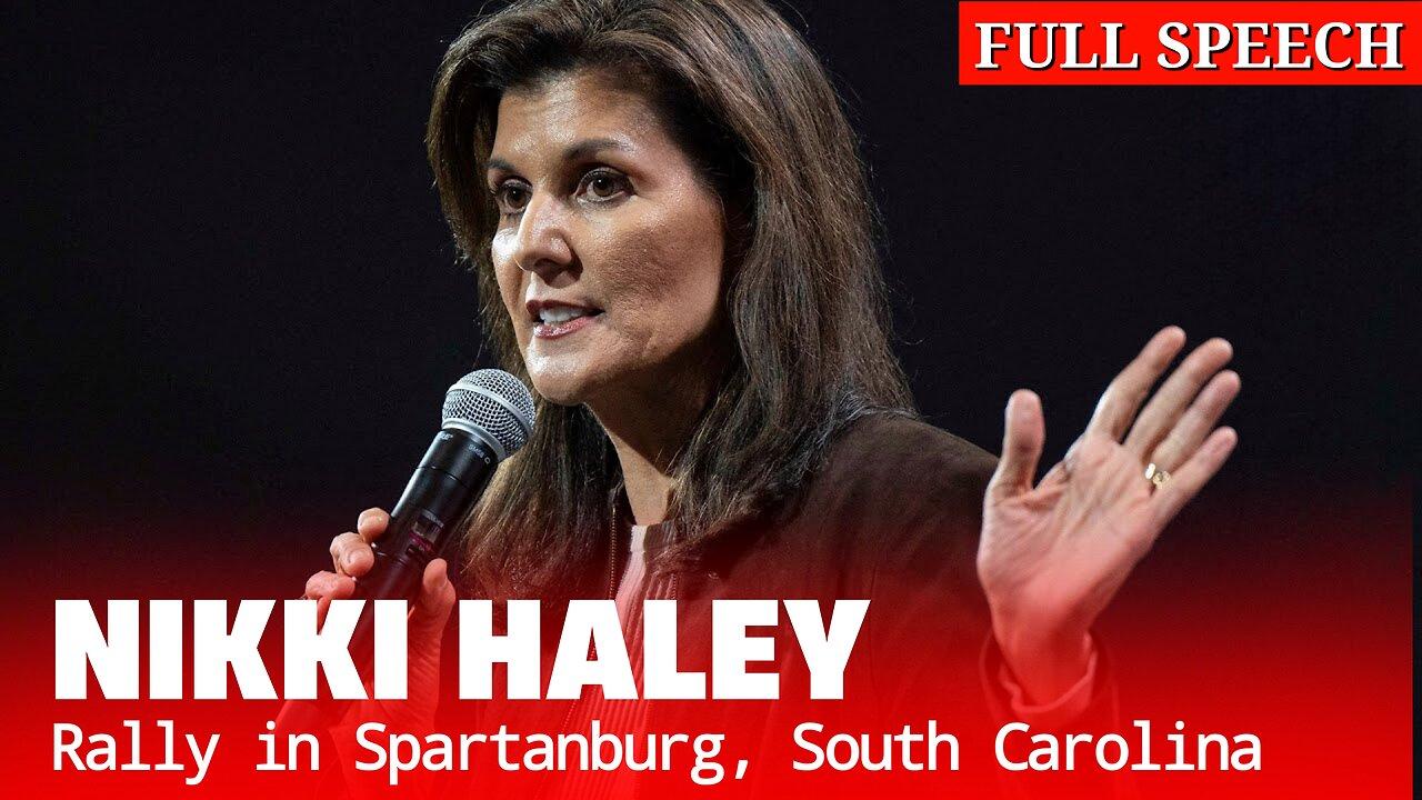 Nikki Haley Details Opposition To Bipartisan Border Security Lead At Spartanburg, SC, Rally