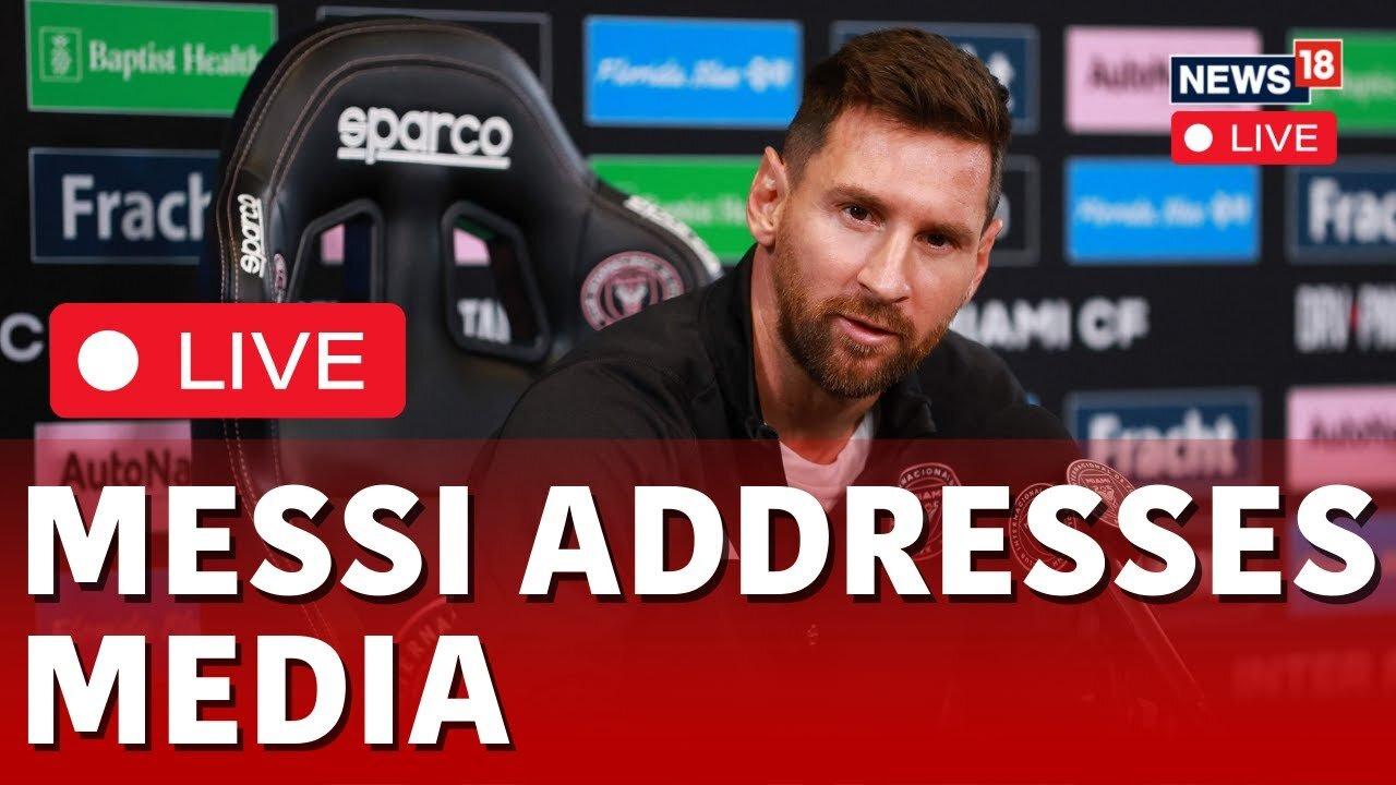Lionel Messi LIVE | Inter Miami CF Hold A Press Conference In Tokyo | Lionel Messi Press Conference