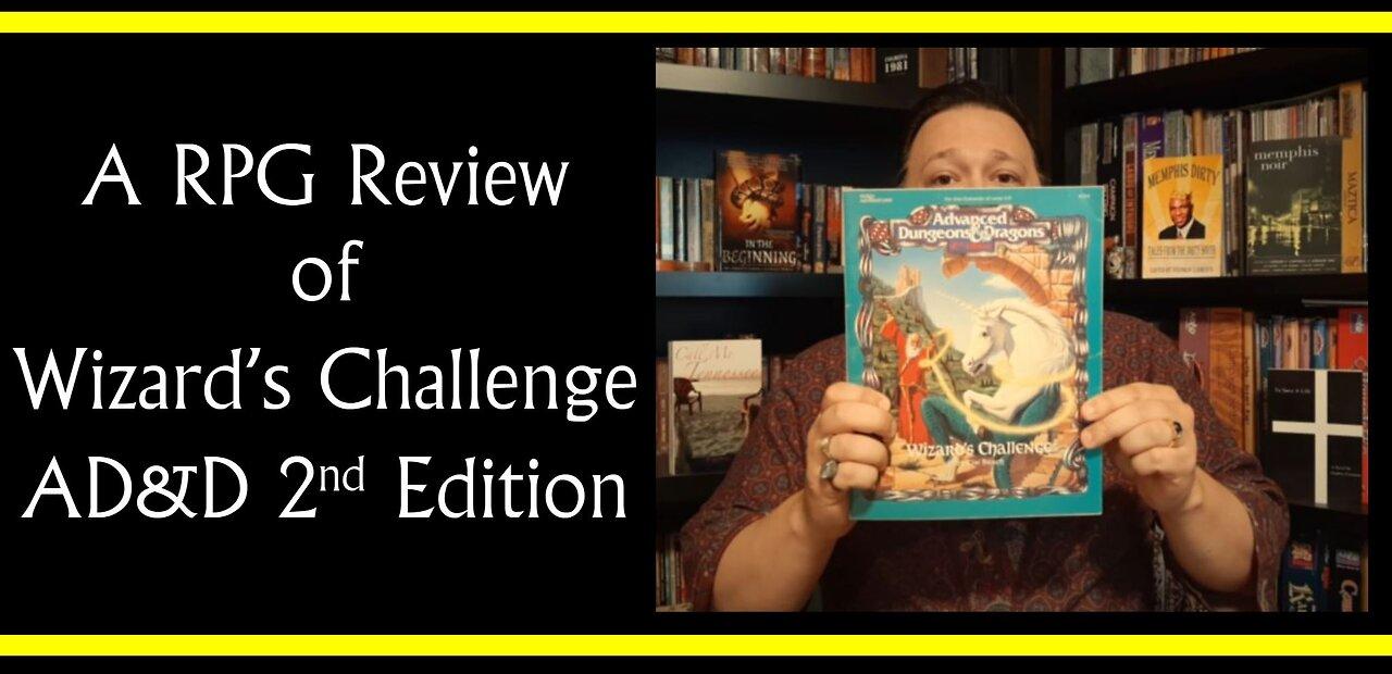 Wizard's Challenge from AD&D 2nd edition (RPG Review)