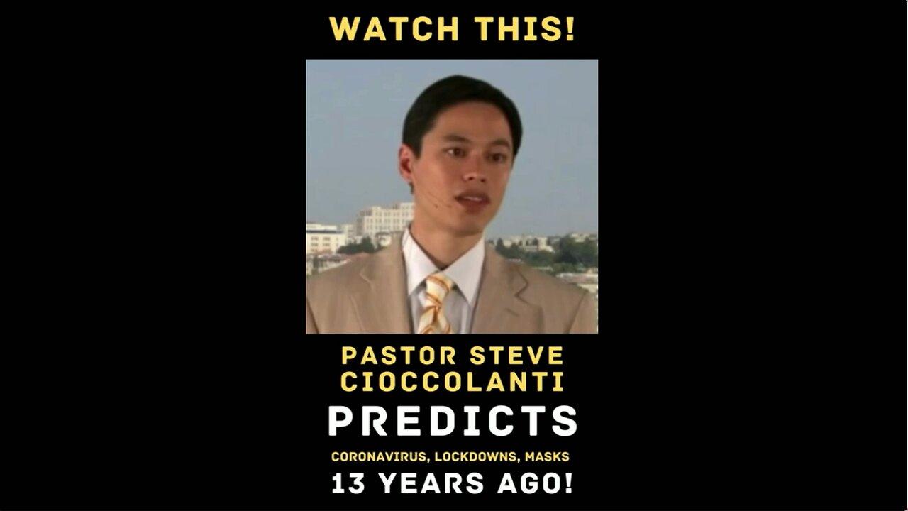 Pastor Steve Cioccolanti | “This Is What I Said 14 Years Ago”