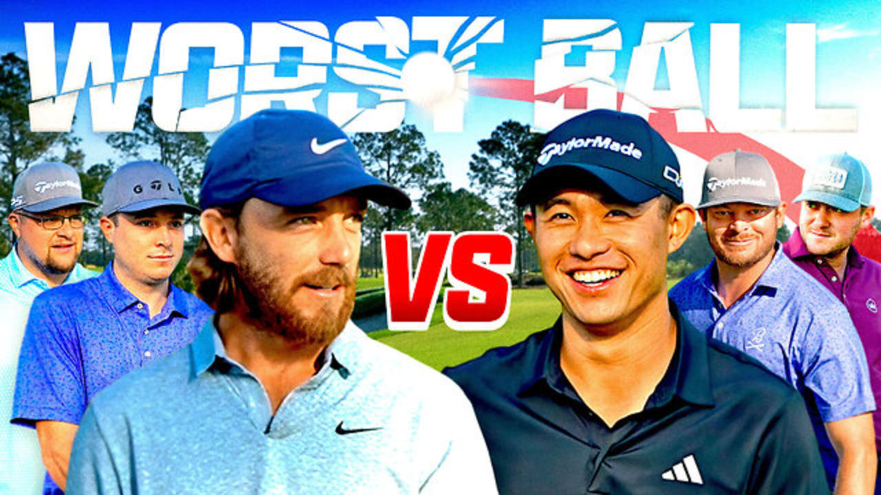 WORST BALL SHAMBLE with Collin Morikawa and Tommy Fleetwood