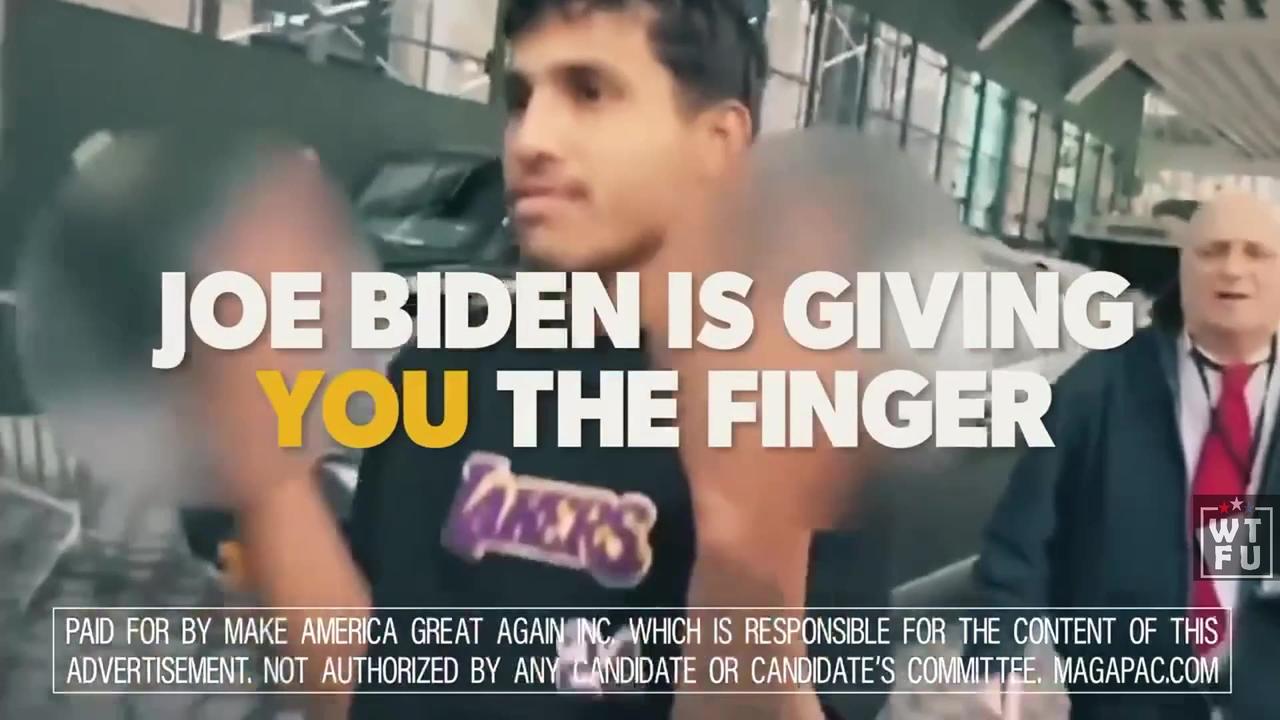 New MAGA Ad - Joe Biden Is Giving Yo the Finger - Trump 2024