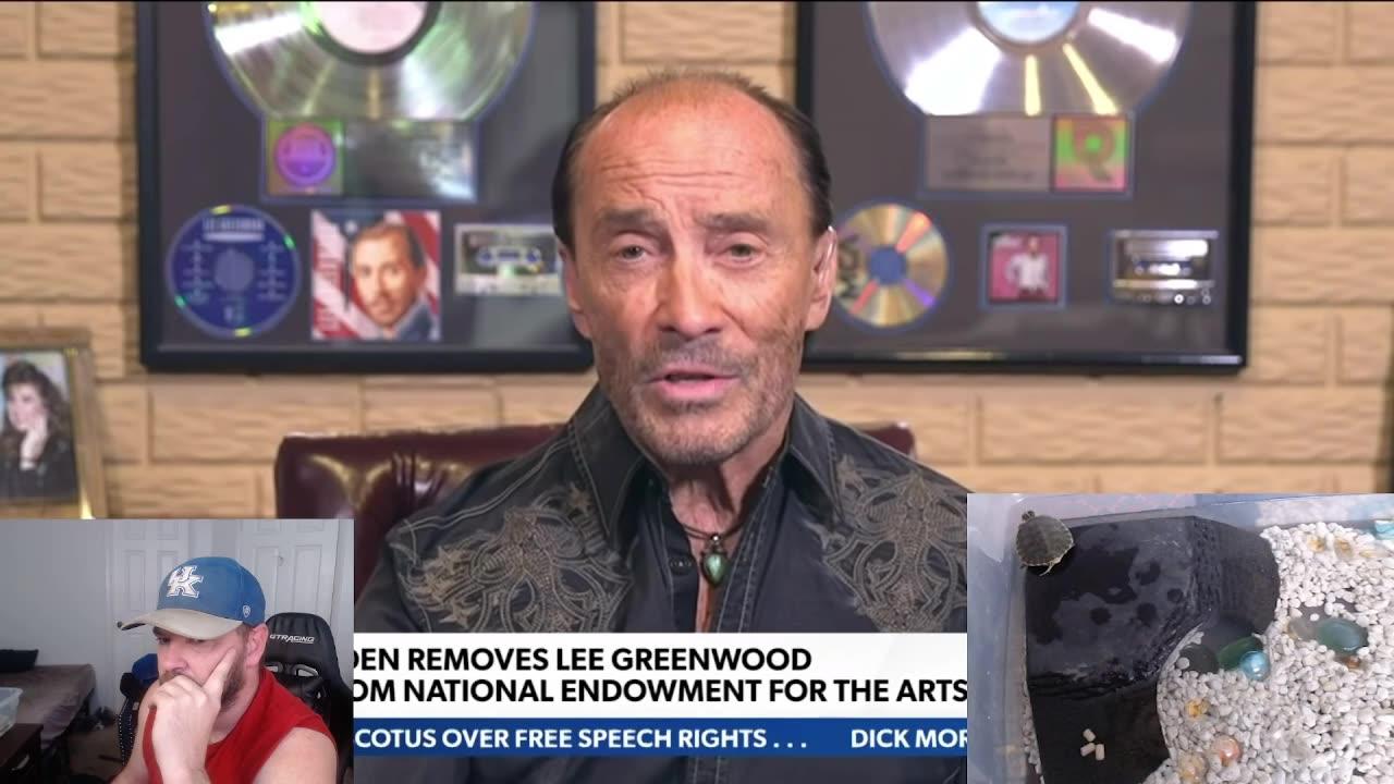 Lee Greenwood removed from the Arts Council, I added my turtle cam.