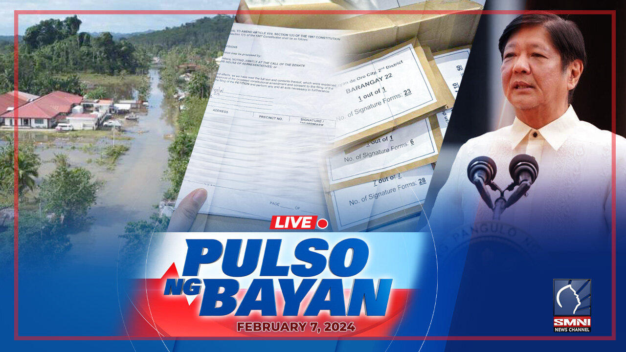 LIVE: Pulso ng Bayan kasama sina Admar Vilando at Jade Calabroso | February 7, 2024 | Miyerkules