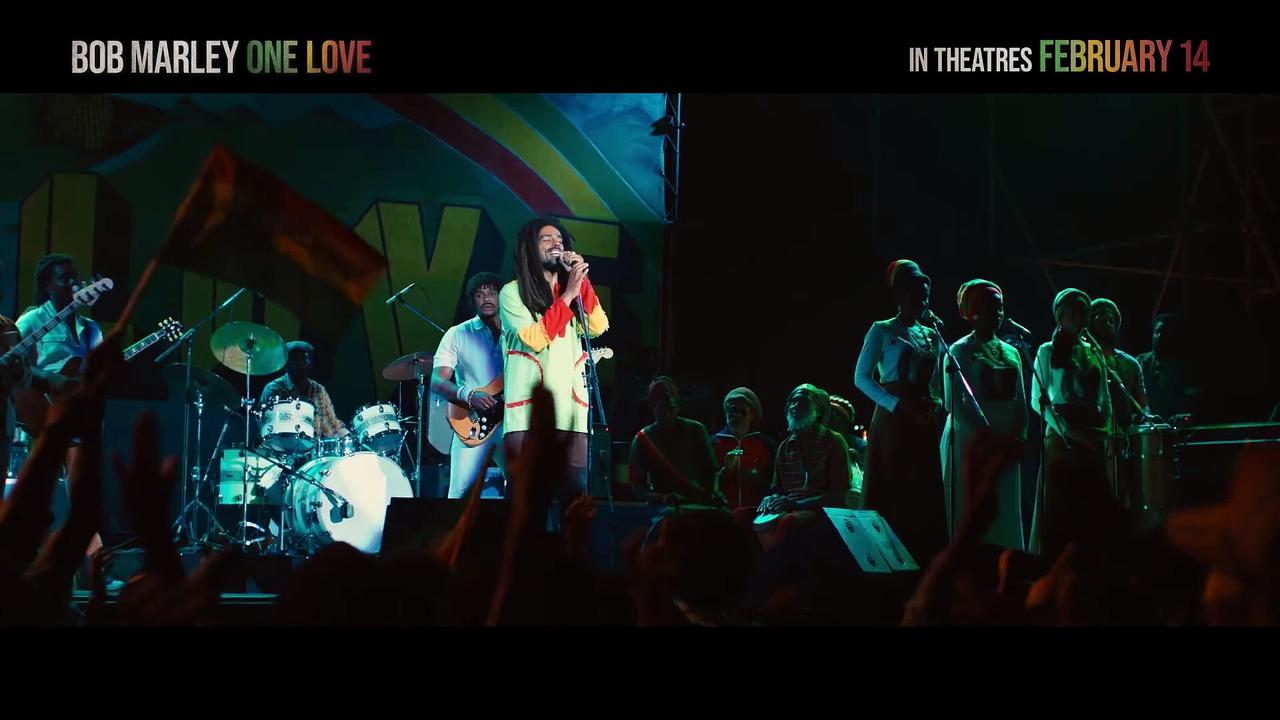 Bob Marley One Love Super Bowl Movie Trailer