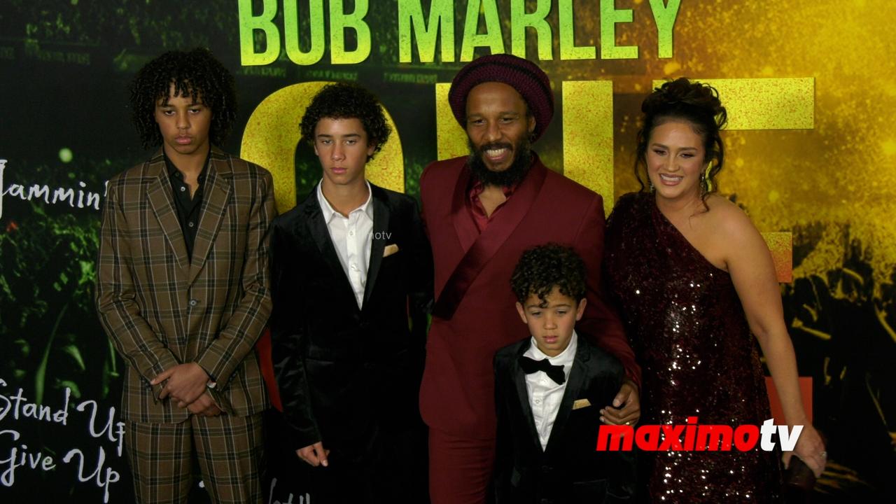 Ziggy Marley 'Bob Marley: One Love' Los Angeles Premiere Black Carpet
