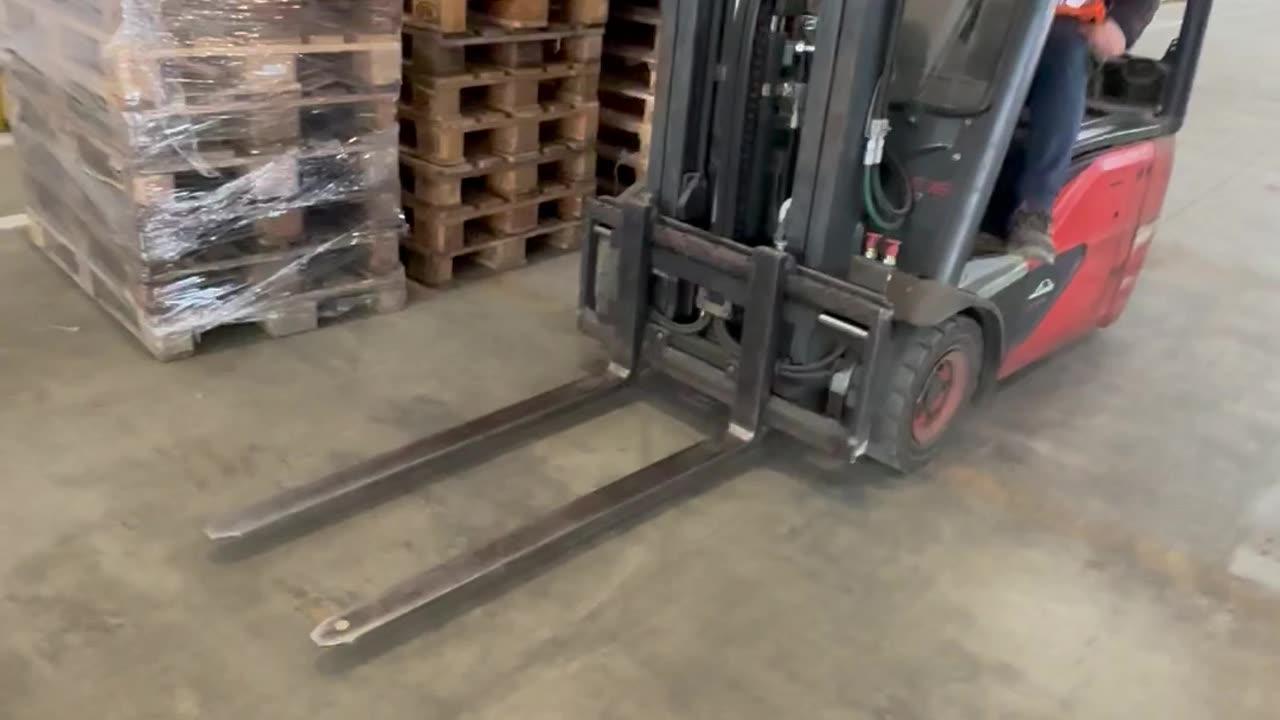 Man Proves His Prowess With The Forklift