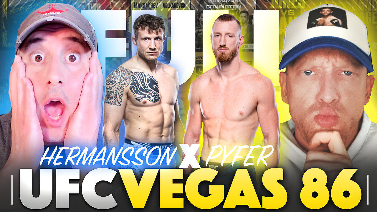 UFC Vegas 86: Hermansson vs. Pyfer FULL CARD Predictions, Bets & DraftKings