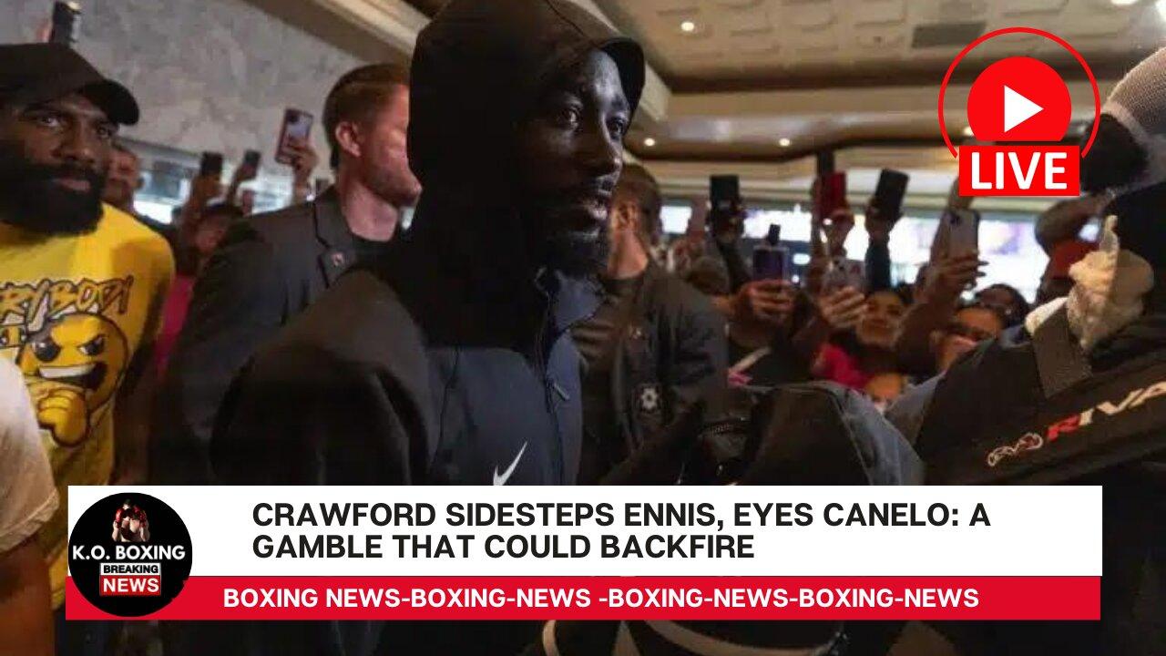 Crawford Sidesteps Ennis, Eyes Canelo: A Gamble That Could Backfire