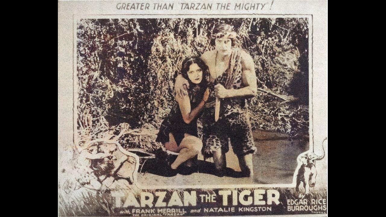 TARZAN THE TIGER (1929) --tinted and  sepiatoned