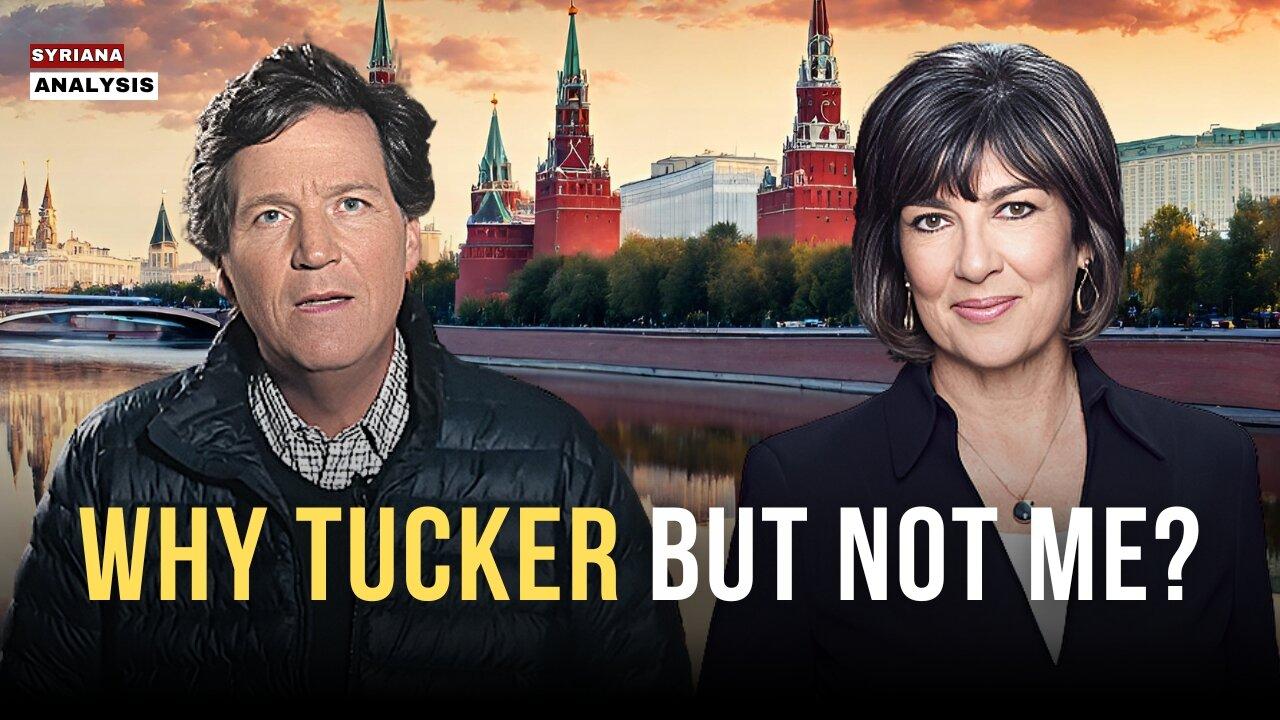 Mind-Blowing: Why Putin Granted Interview to Tucker Carlson but Snubbed Christiane Amanpour?