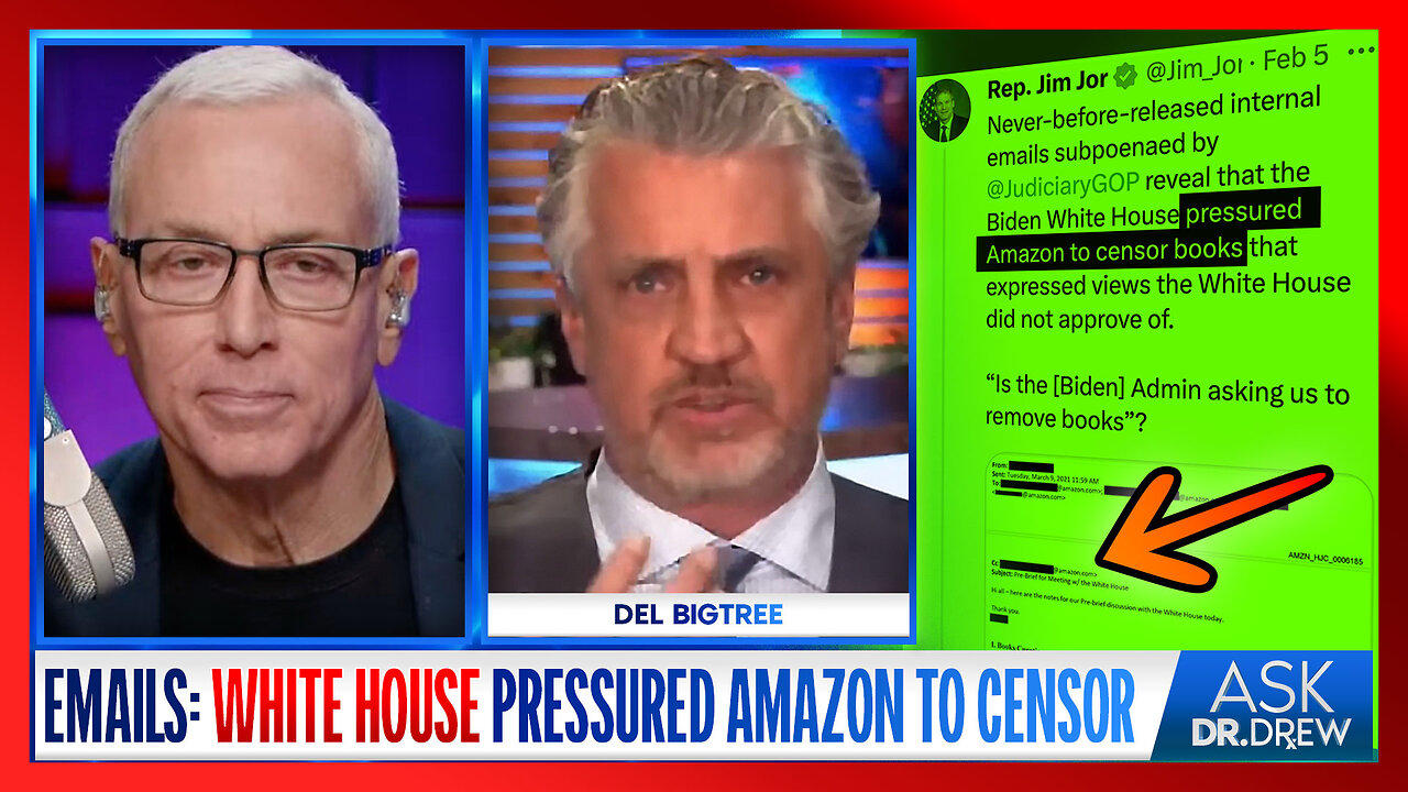Del Bigtree on The Amazon Files: Subpoenaed Emails Show White House Pressured Amazon To CENSOR Books on Vaccines & COVID –