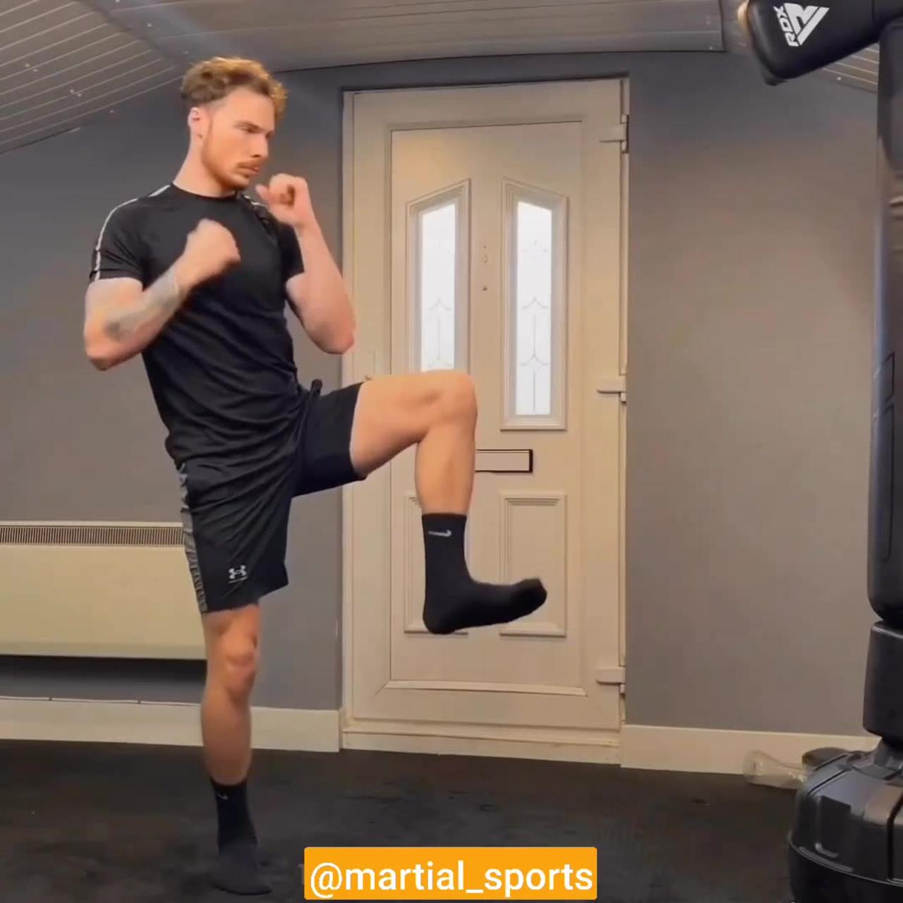360 degree spin kick training