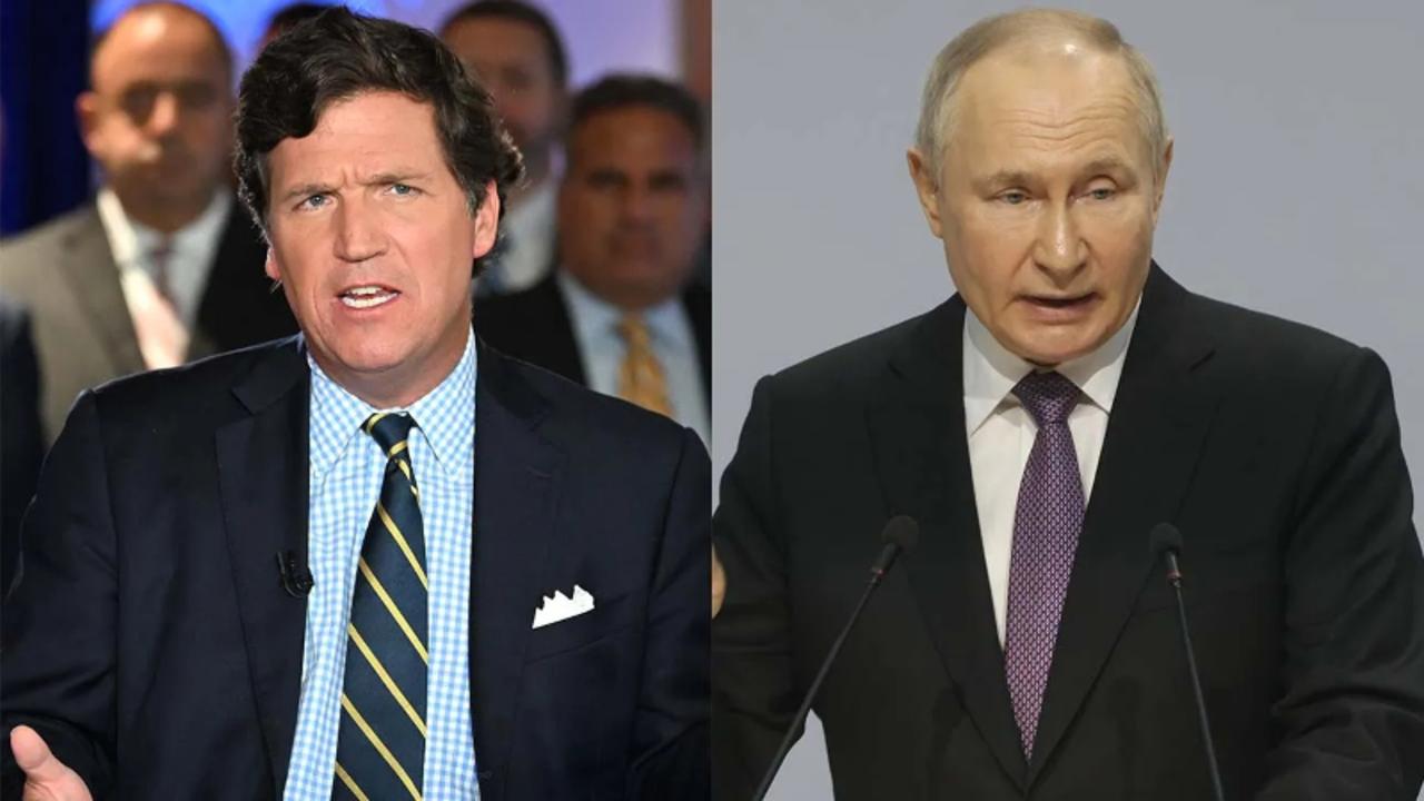 Tucker Carlson Ripped for Claim That Journalists Haven't Tried to Interview Putin | THR News Video