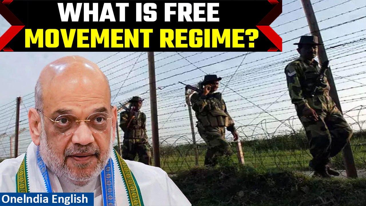Amit Shah reveals India scraps Free Movement Regime with Myanmar | Know all | Oneindia News