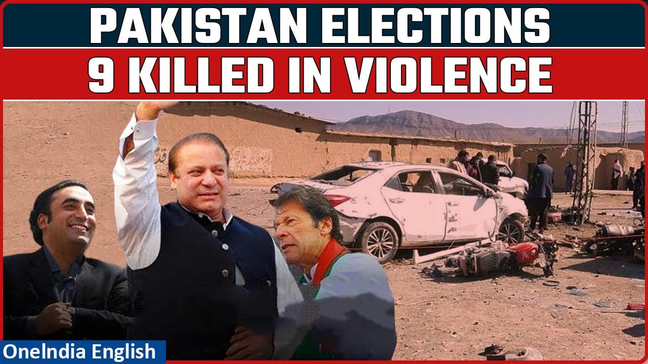 Pakistan Elections: 9 killed as violence mars elections, mobile services suspended | Oneindia News