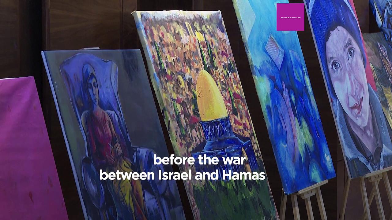 West Bank museum displays 'last survivors of Palestinian art' in new exhibition