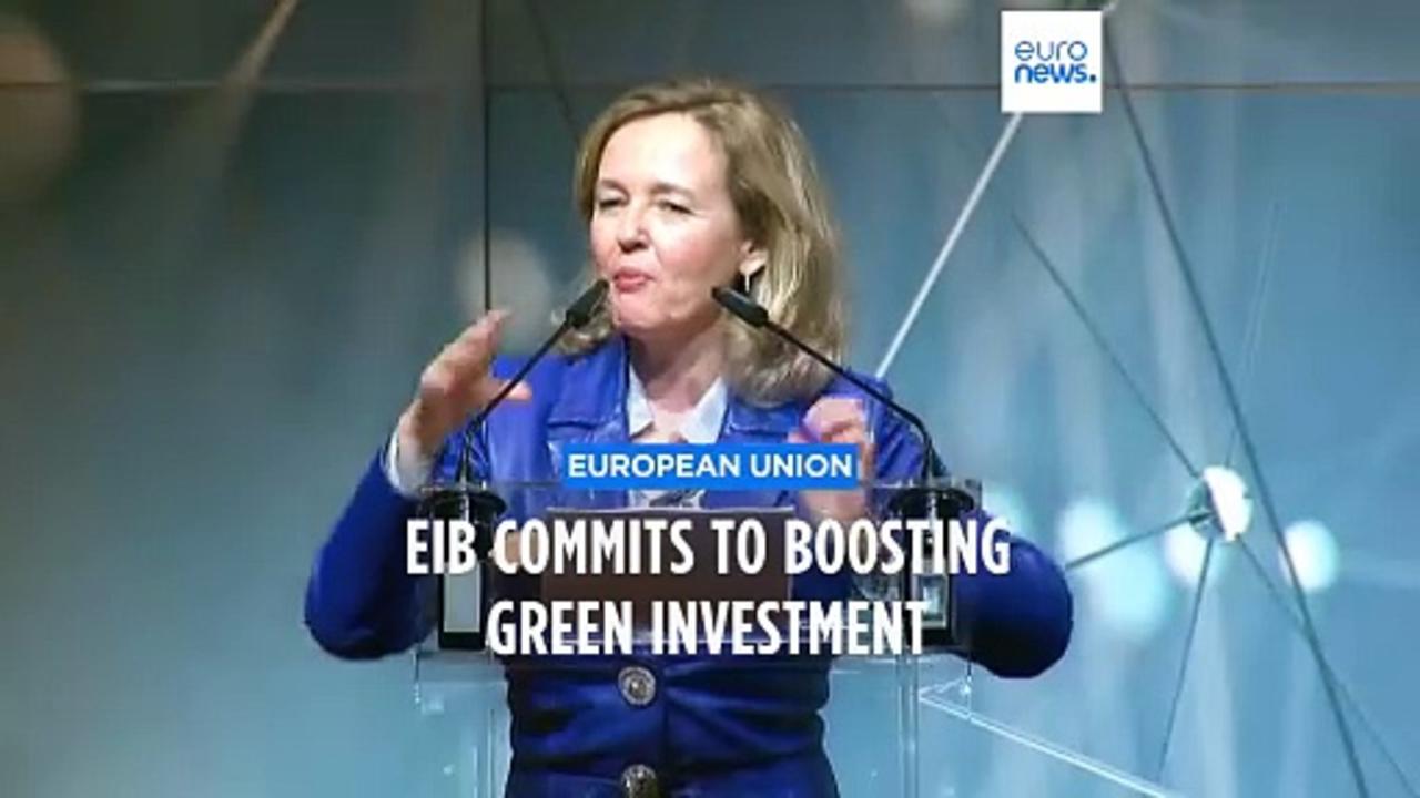 European Investment Bank should play key role to boost confidence in green investments, Calviño says