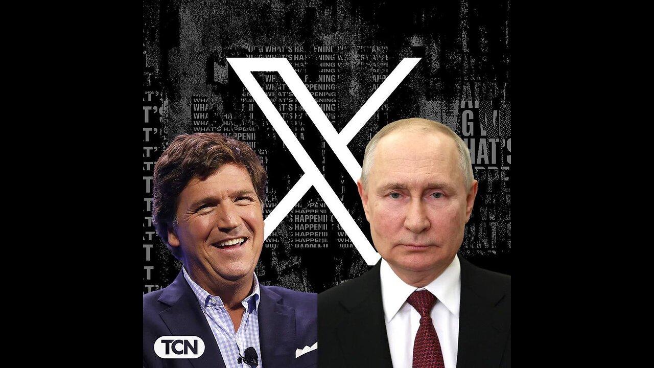 Tucker Carlson's Interviews With President Trump/Alex Jones/Putin (the Putin interview will start at 6PM, please check the 