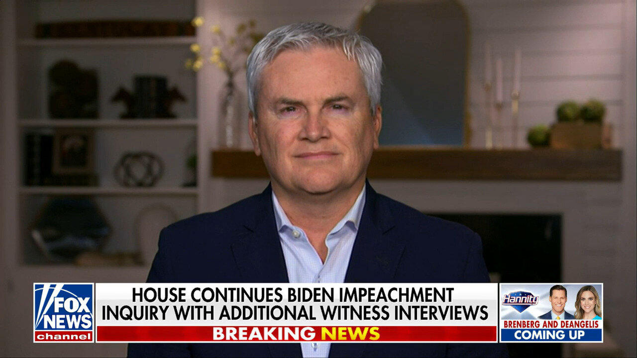 James Comer: It Appears The Bidens Have Been Laundering Through The Term 'Loan'