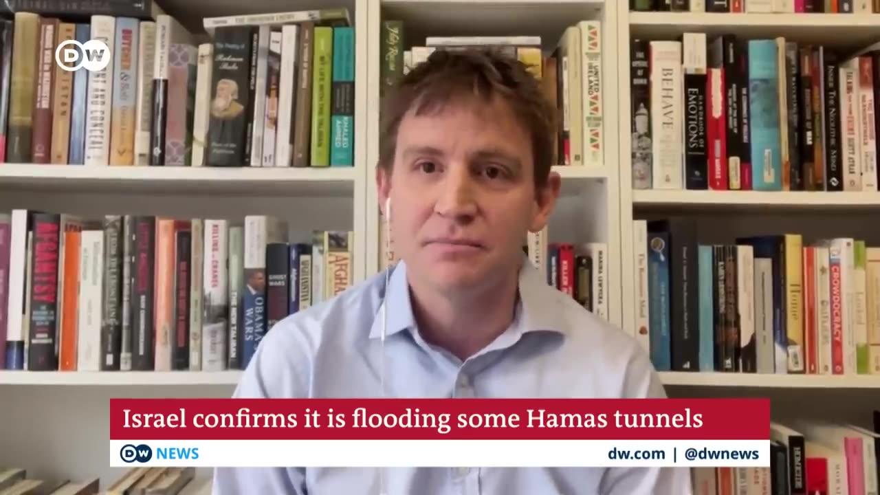Hamas tunnels in Gaza are flooded, according to the Israeli military | DW News