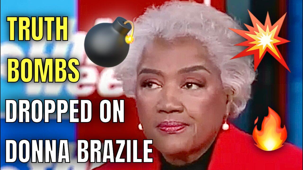 Truth B*mbs 💣 Dropped on Donna Brazile on ABC News, as she tries to defend Joe Biden’s LOW APPROVAL