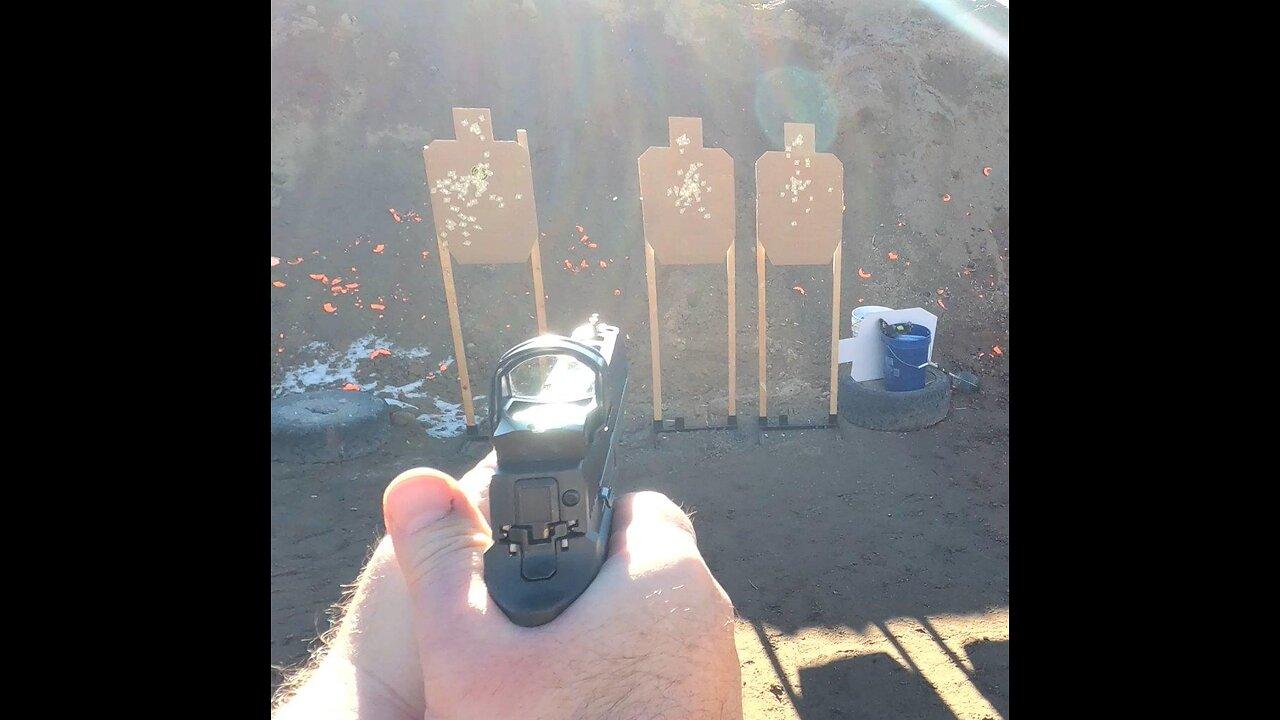 Fun with Pistol Optics (and a Rifle)