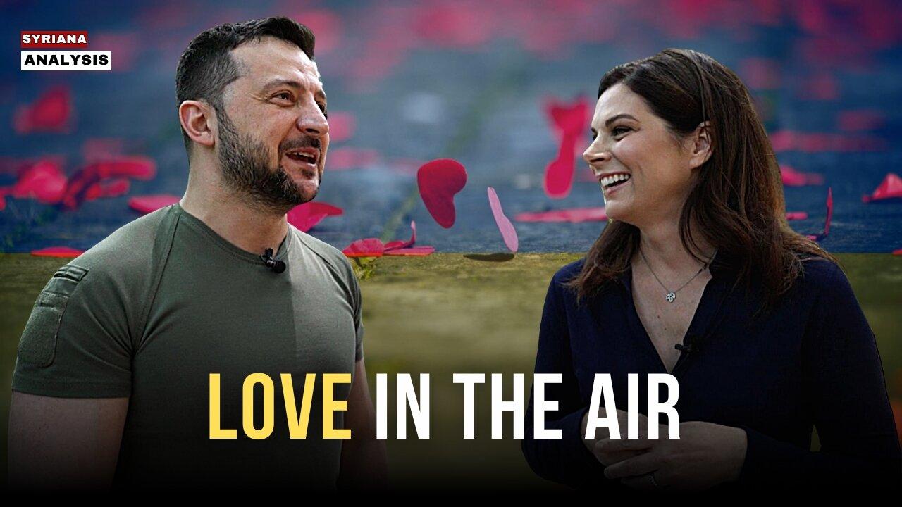 LOVE IN THE AIR: When CNN Interviewed Zelensky