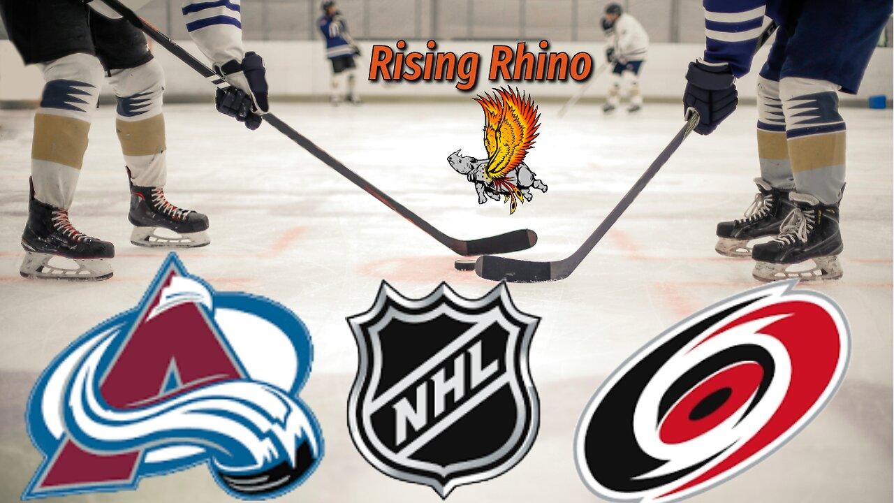 Colorado Avalanche Vs Carolina Hurricanes Watch Party and Play by Play