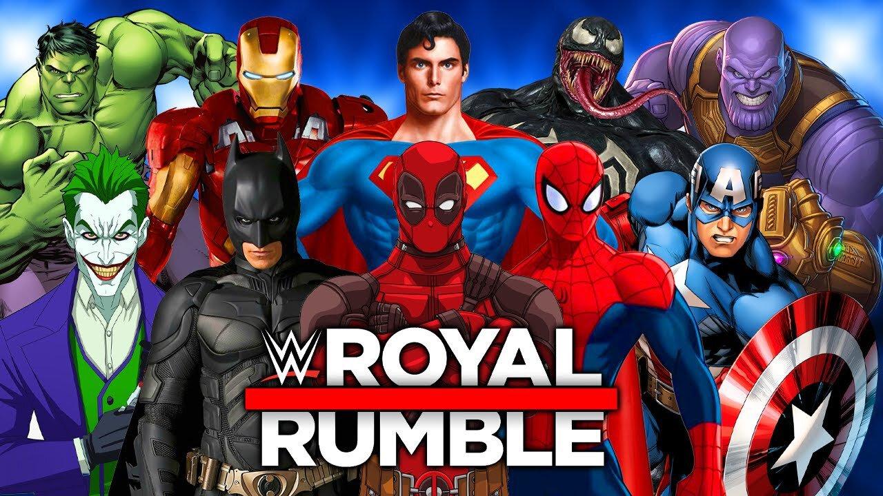 Hero’s vs Villans Royal Rumble In 2k23