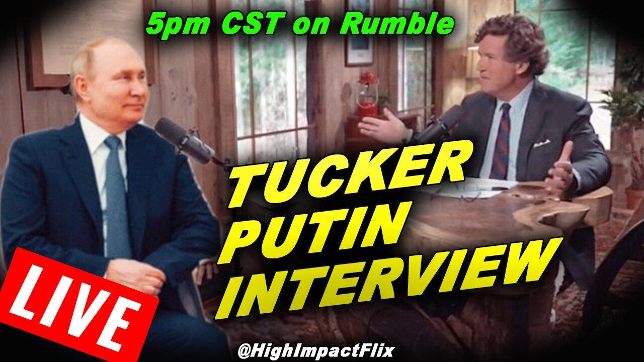 Tucker Carlson Interviews Vladimir Putin LIVESTREAM