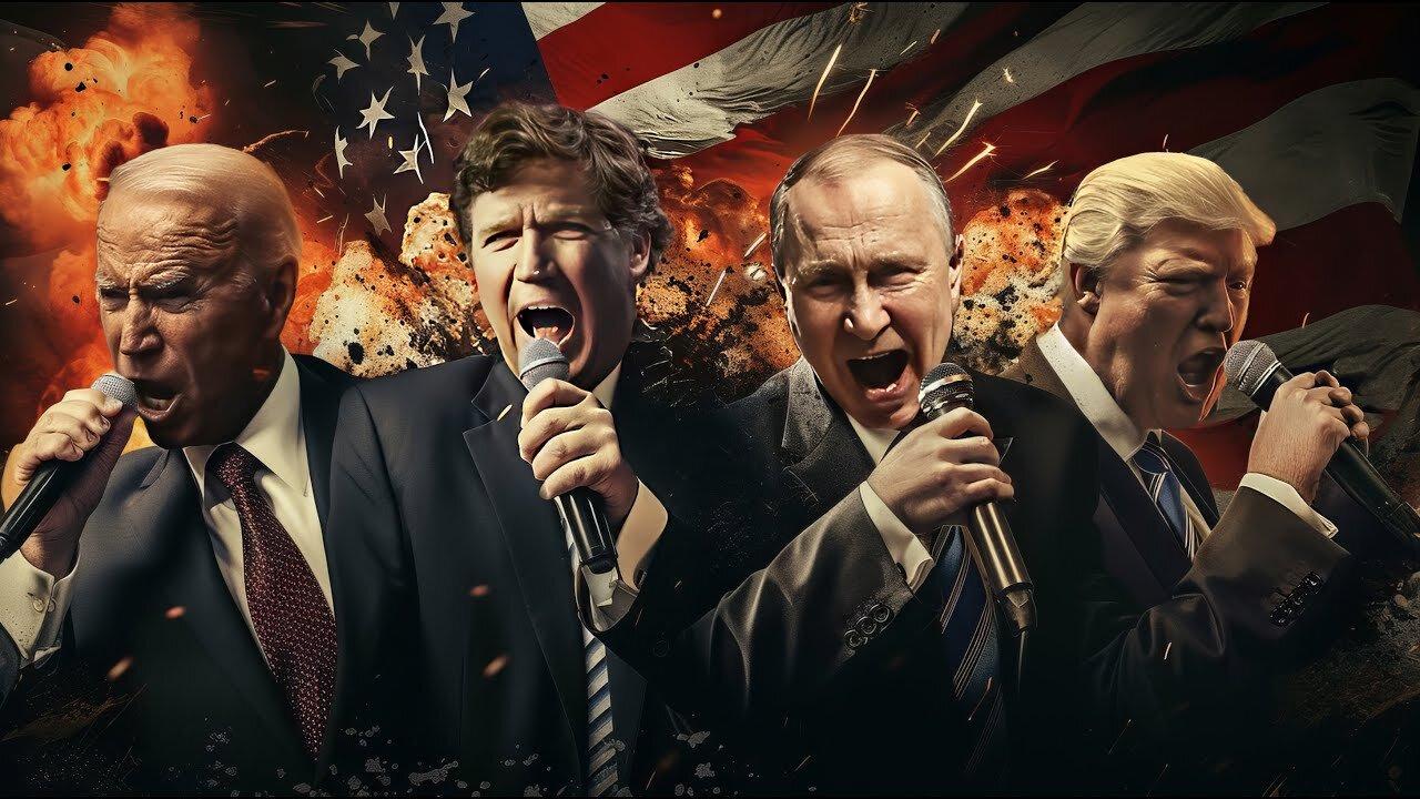 🎵 Donald Trump, Tucker Carlson, & Joe Biden - Putin (Rap Song)🎵