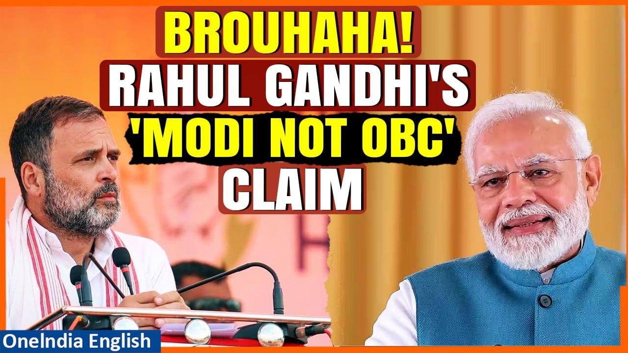 BJP Denounces Rahul Gandhi's 'PM Modi Not OBC' Claim as 'Blatant Lie' | Oneindia News