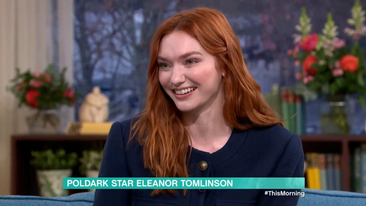 Eleanor Tomlinson reveals TV bosses cut her audition short after accent disaster