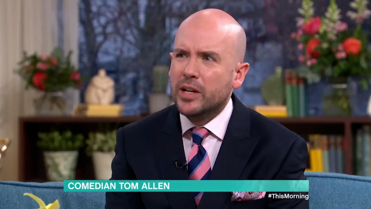 The Apprentice You're Fired host Tom Allen cheekily tells Dermot O'Leary how to do his job
