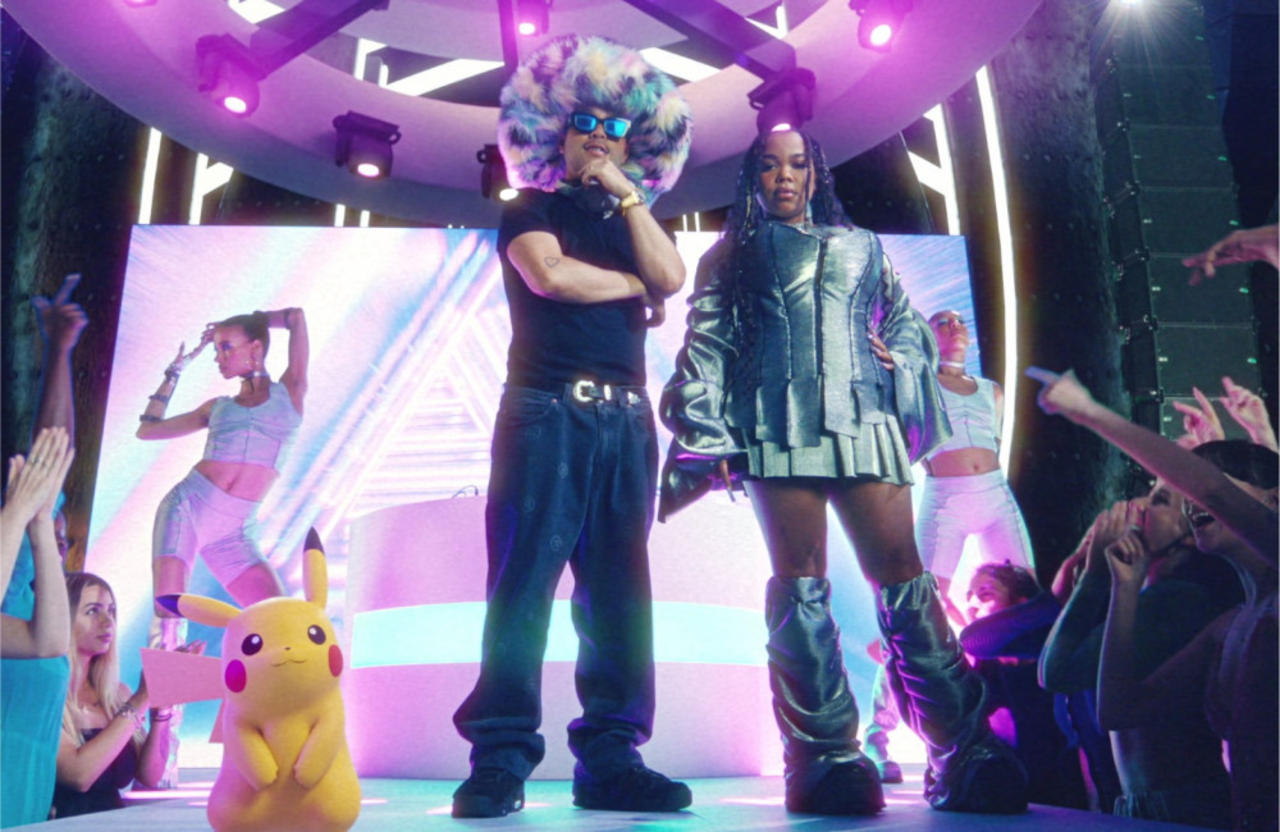 Jax Jones and Zoe Wees perform with Pikachu in the music video for dance banger Never Be Lonely