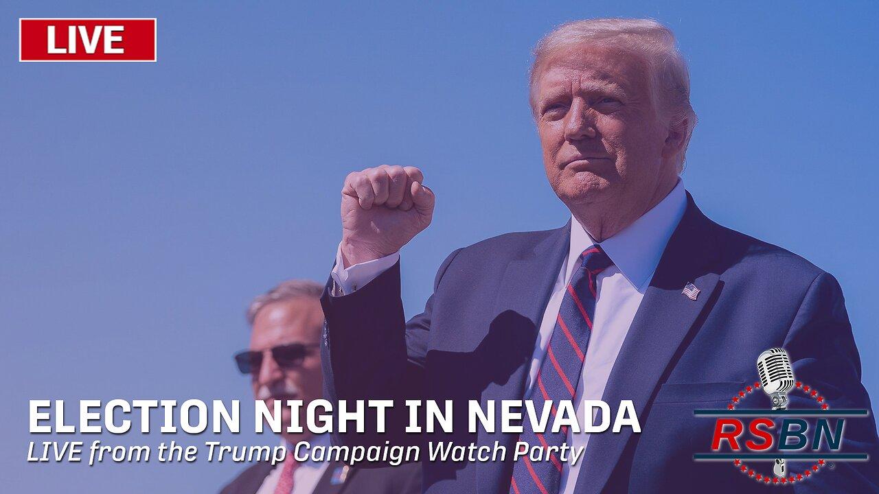 LIVE: Election Night in Nevada from the Trump Campaign Watch Party - 2/8/24