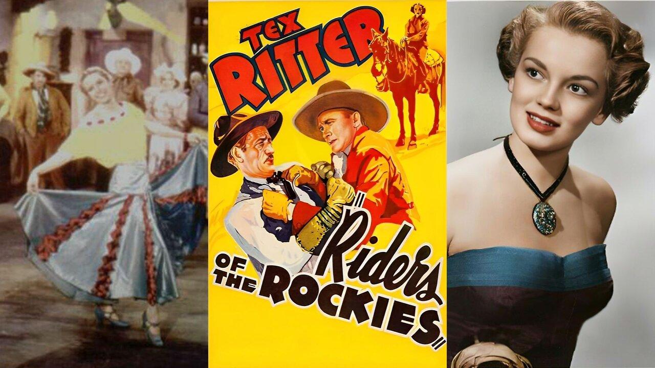 RIDERS OF THE ROCKIES (1937) Tex Ritter, Louise Stanley & Horace Murphy | Western | B&W