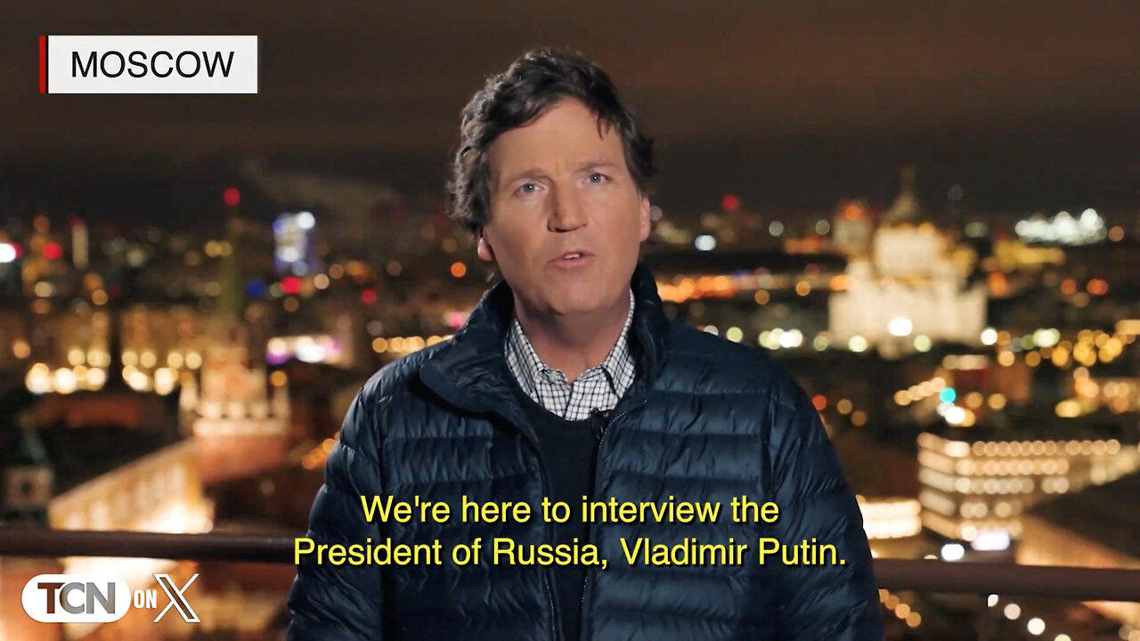 Tucker Carlson Interviews Vladimir Putin 02/08/24